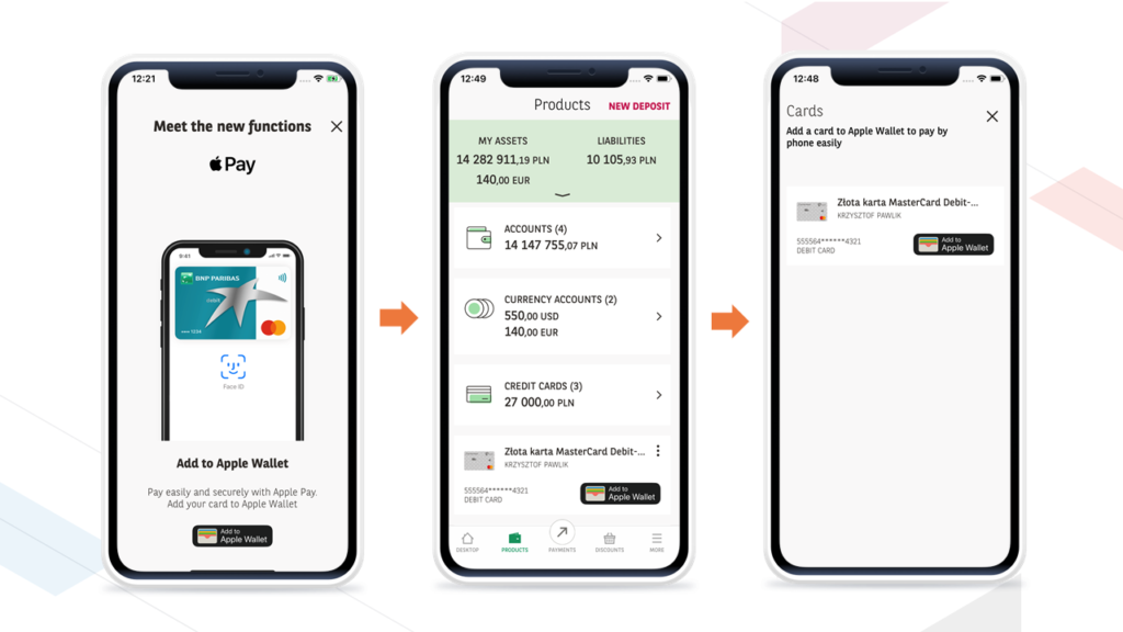 Apple watch wallet карта по умолчанию